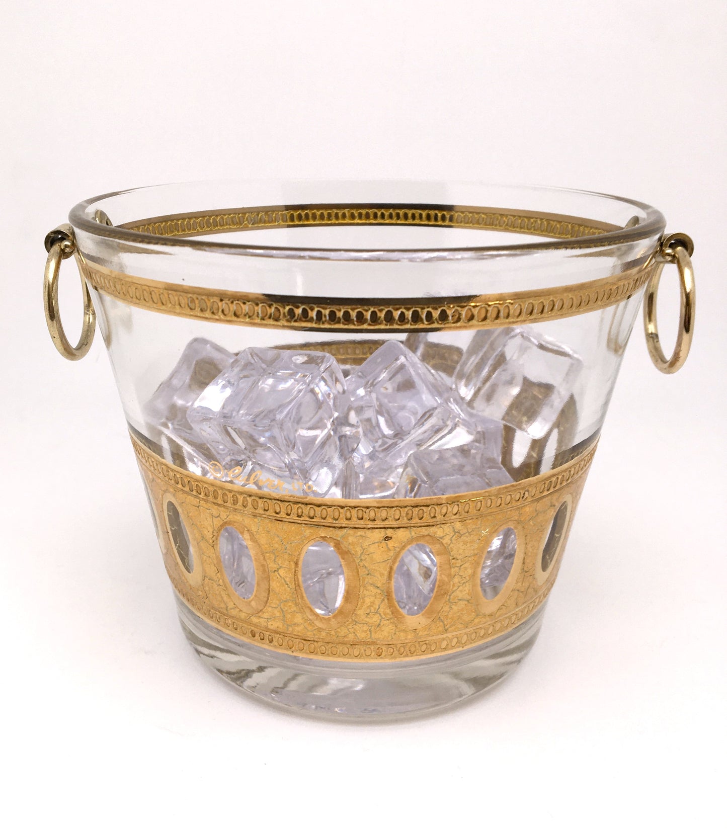 Culver Antigua Ice Bucket with Ring Handles