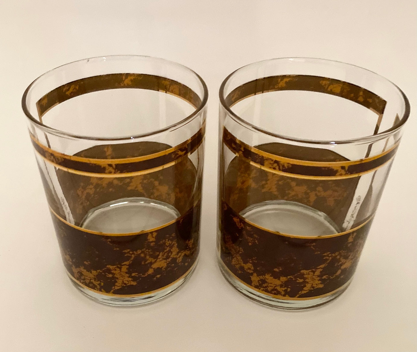 Georges Briard Tortoise Shell Rocks (Pair) 2 Available