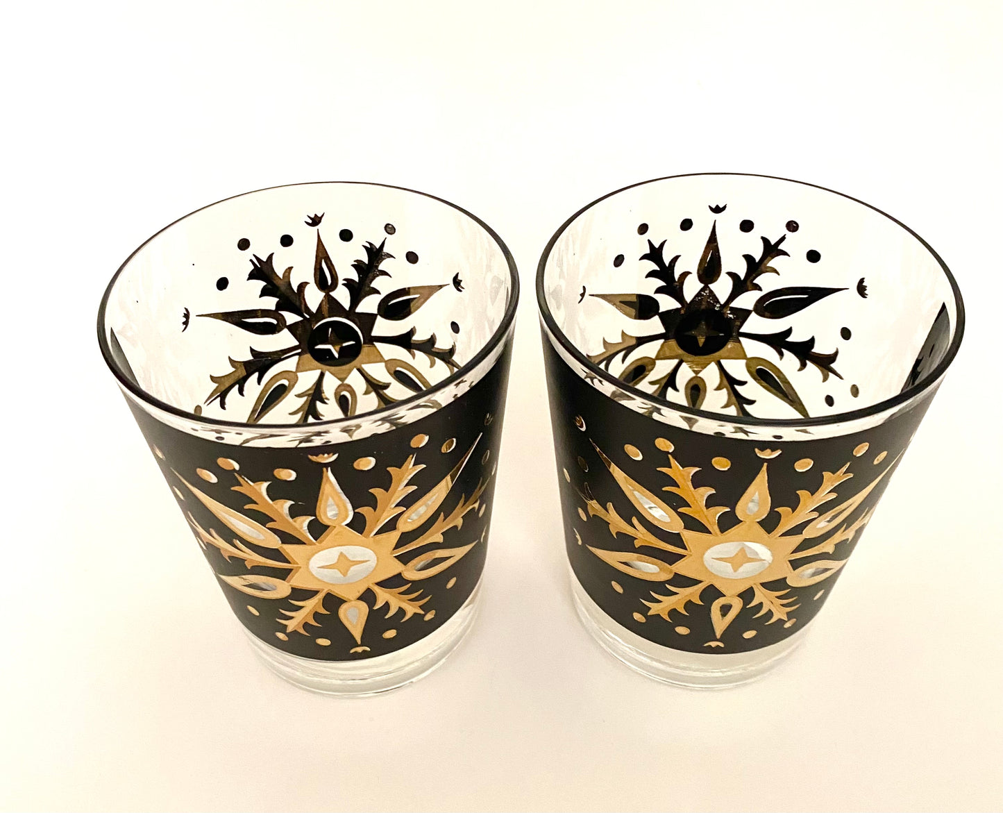 Helen Conroy Snowflake Double Old Fashioned (Pair) 2 Available