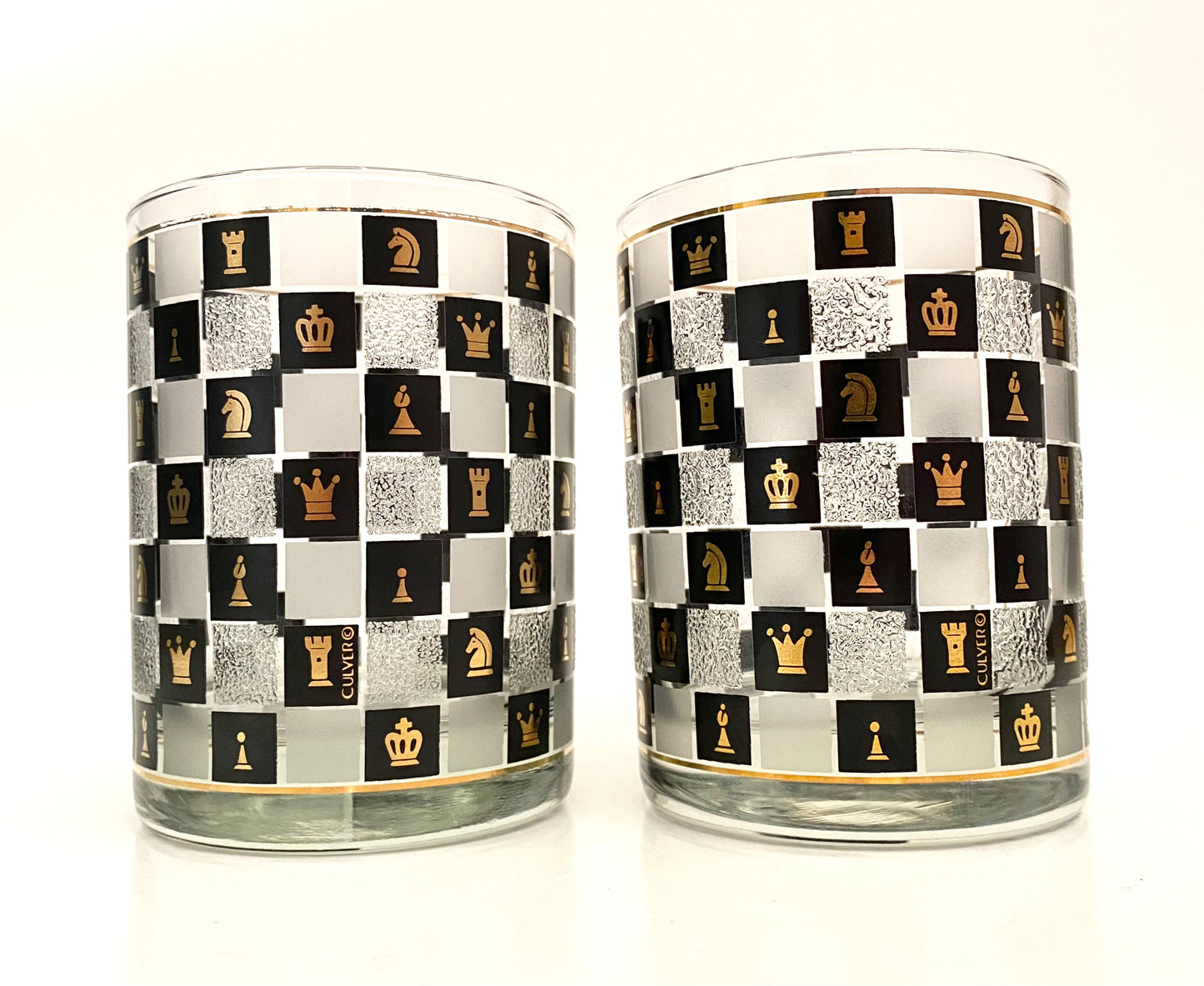 Culver Chess Executive On The Rocks (Pair) 4 Available