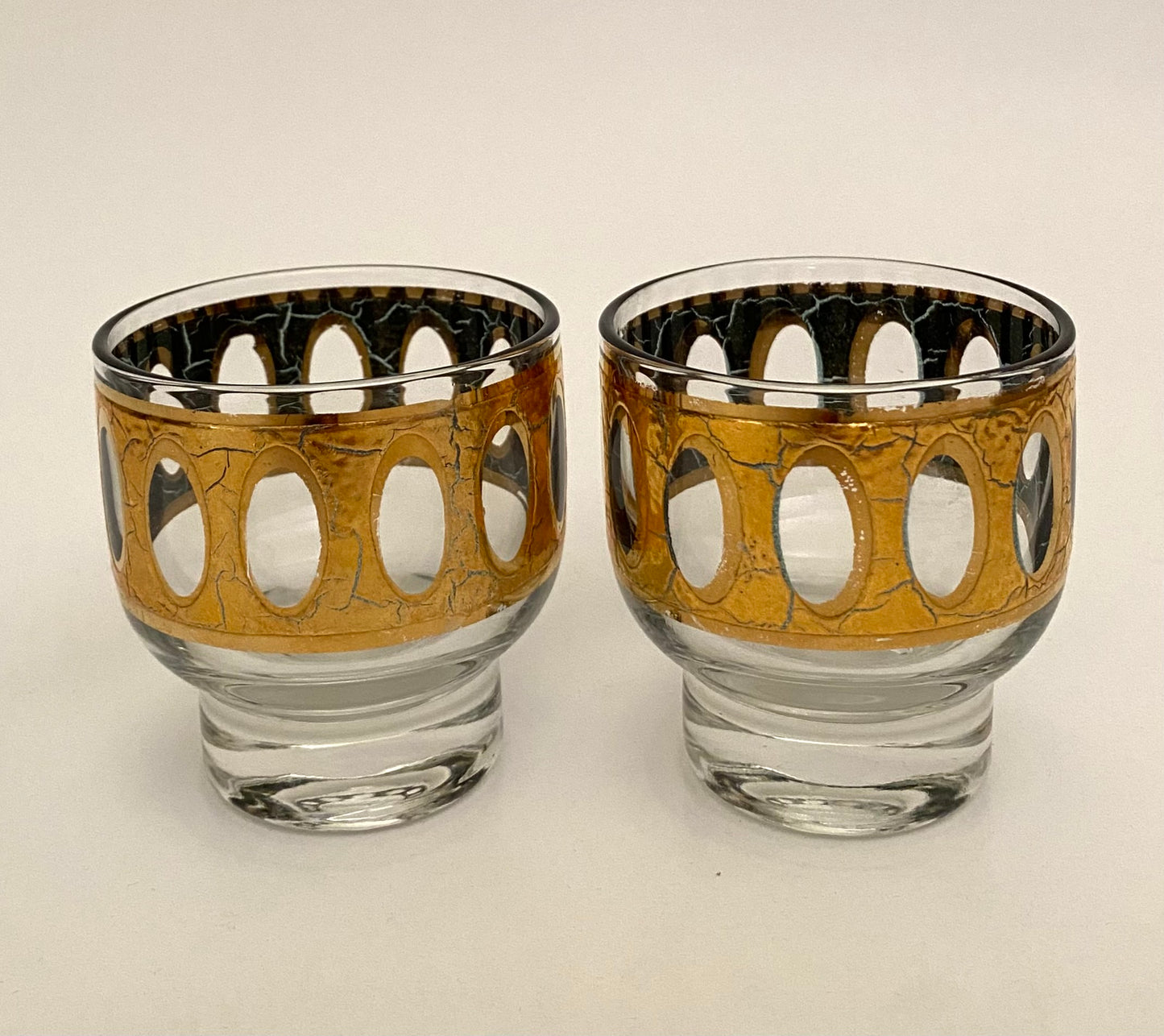 Culver Pisa Footed Whiskey (Pair) 3 Available