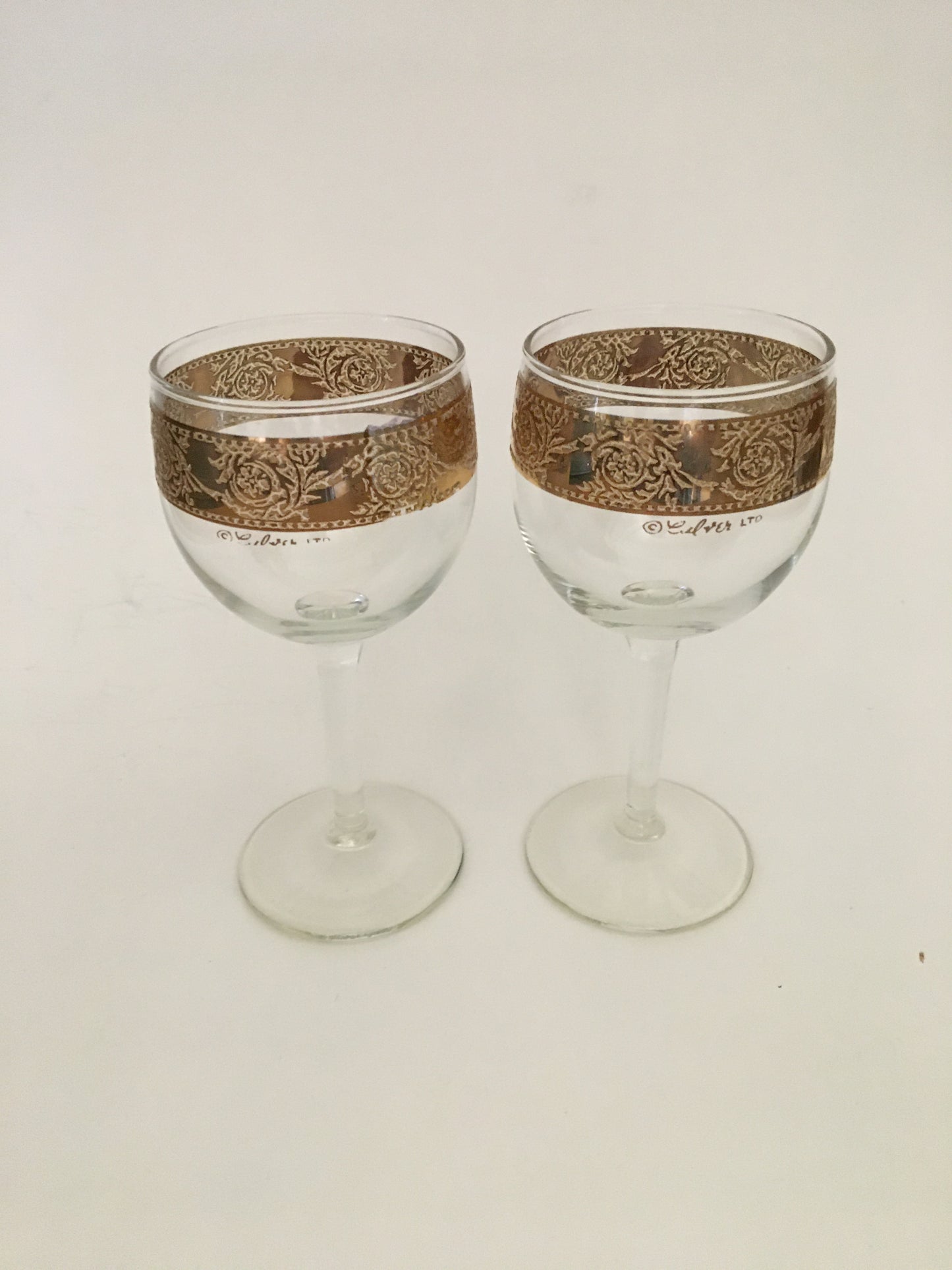 Culver Tyrol Wine Glasses (2)