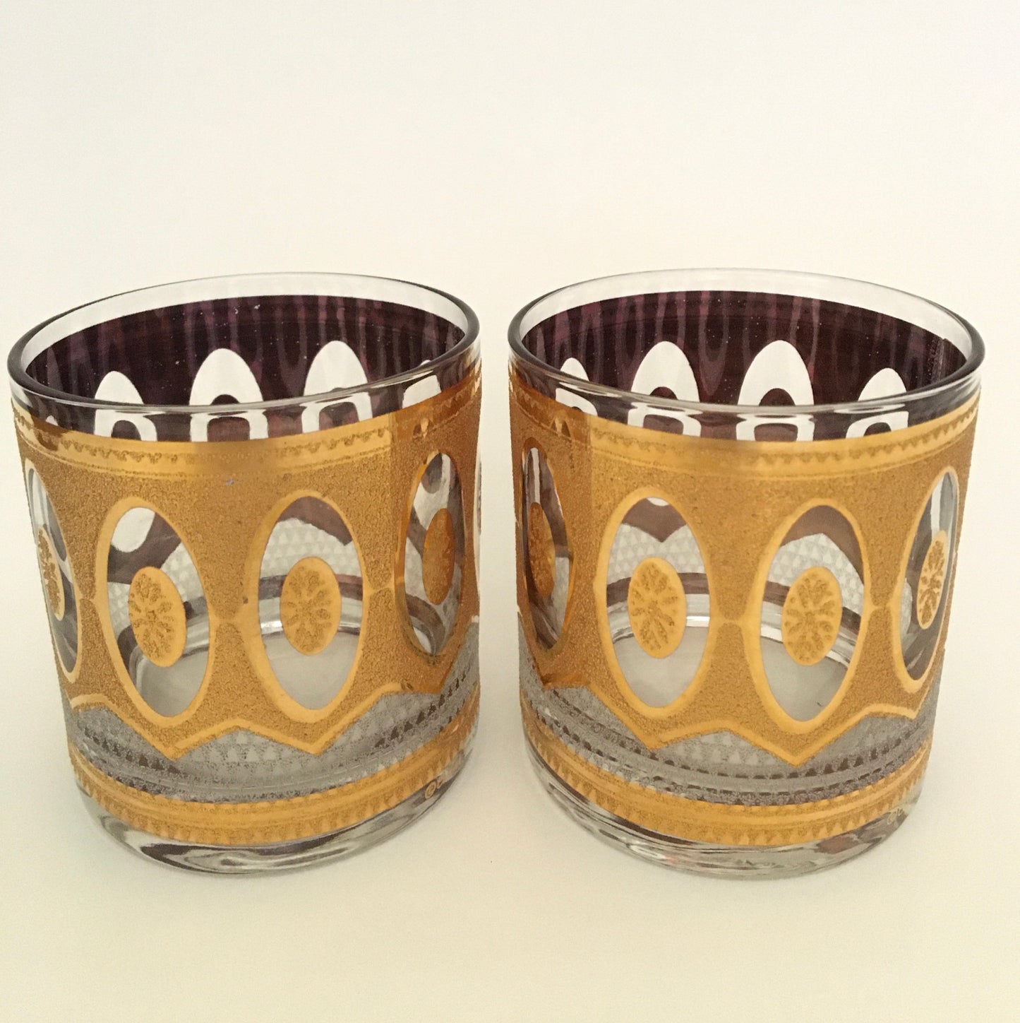 Culver Imperial White Regency Executive Cocktails/Whiskey (Pair) 1 Available