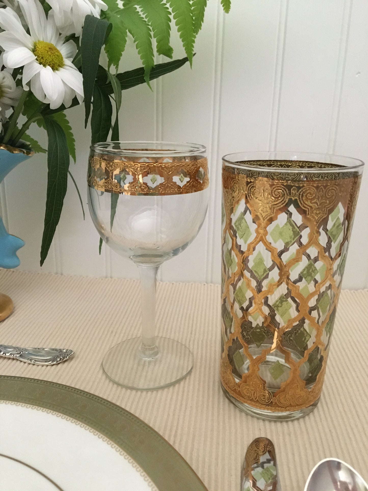 Culver Valencia Wine Glasses (Pair) 6 Available